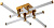 Светильник потолочный светодиодный Stilfort 4010/05/04C серия Quadro
