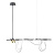 Подвесной светодиодный светильник Arte Lamp Klimt A2850SP-45BK