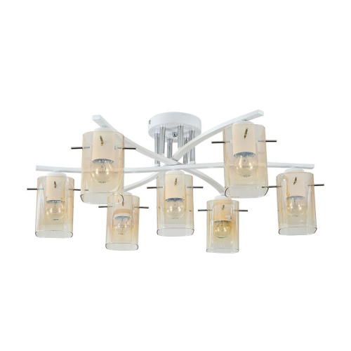 Потолочная люстра Escada Iberis 1101/7P White Потолочная люстра Escada Iberis 1101/7P White