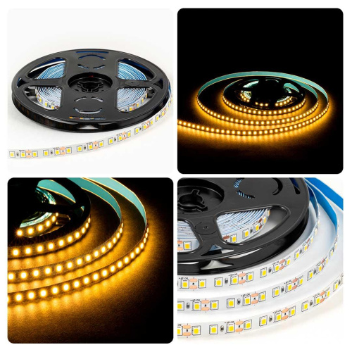 Светодиодная лента OGM 9,6 W/m smd2835 5м 3000К LSE-256 Светодиодная лента OGM 9,6 W/m smd2835 5м 3000К LSE-256