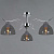 Светильник потолочный Illumico IL0733-3ASQ-25 CR AREZZO