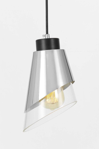 Подвесной светильник Lumina Deco Fabro LDP 7013-1 CHR+PR Подвесной светильник Lumina Deco Fabro LDP 7013-1 CHR+PR