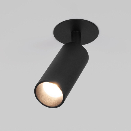 Встраиваемый светодиодный спот Elektrostandard Diffe 25039/Led черный a058218 Встраиваемый светодиодный спот Elektrostandard Diffe 25039/Led черный a058218