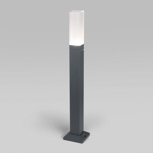 Уличный светодиодный светильник Elektrostandard 1537 Techno Led серый a052861 Уличный светодиодный светильник Elektrostandard 1537 Techno Led серый a052861