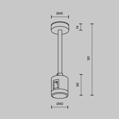 Комплектующие для трековой системы Technical TRA156C-IPCL1-B Комплектующие для трековой системы Technical TRA156C-IPCL1-B