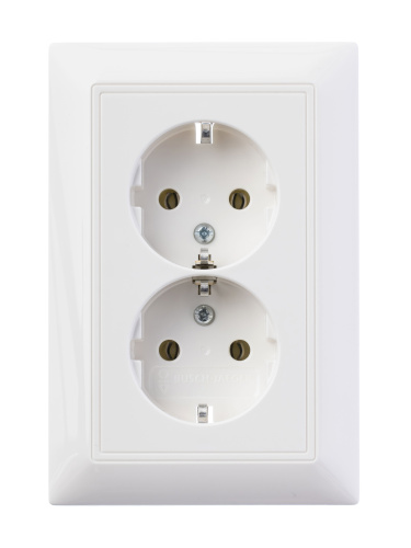 Розетка двойная ABB Basic55 Schuko с/з 16A 250V безвинтовой зажим альпийский белый 2CKA002014A1462 Розетка двойная ABB Basic55 Schuko с/з 16A 250V безвинтовой зажим альпийский белый 2CKA002014A1462