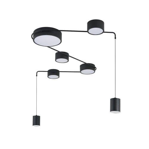 Потолочный светодиодный светильник Indigo Modulo 14028/7С Black V000160L Потолочный светодиодный светильник Indigo Modulo 14028/7С Black V000160L