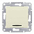 Переключатель одноклавишный с красной подсветкой Schneider Electric Sedna 10A 250V SDN0401147