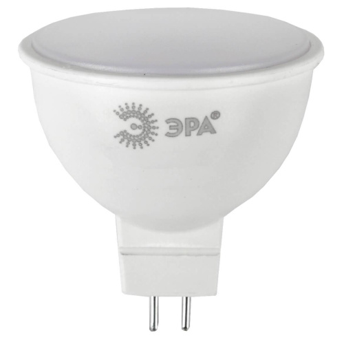 Лампа светодиодная ЭРА GU5.3 9W 4000K матовая ECO LED MR16-9W-840-GU5.3 Б0047944 Лампа светодиодная ЭРА GU5.3 9W 4000K матовая ECO LED MR16-9W-840-GU5.3 Б0047944