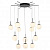 Подвесной светодиодный светильник ST Luce SL395.403.12