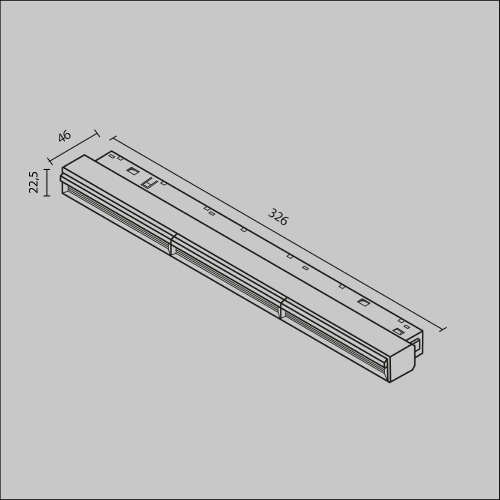 Трековый светильник Technical TR106-2-18W4K-B Трековый светильник Technical TR106-2-18W4K-B