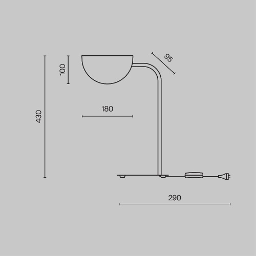 Настольная лампа Maytoni Technical Mollis MOD126TL-01B Настольная лампа Maytoni Technical Mollis MOD126TL-01B