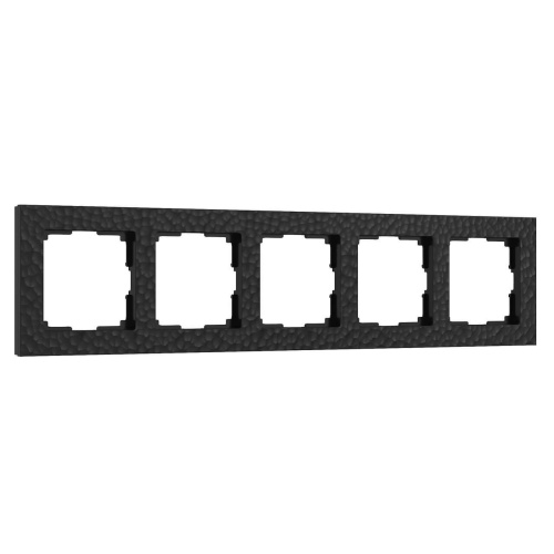 Рамка Werkel Hammer на 5 постов черный W0052408 4690389163579 Рамка Werkel Hammer на 5 постов черный W0052408 4690389163579