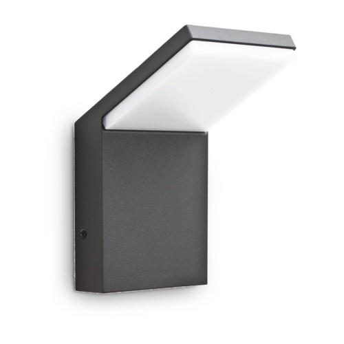 Уличный настенный светодиодный светильник Ideal Lux Style AP Antracite 3000K 246857 Уличный настенный светодиодный светильник Ideal Lux Style AP Antracite 3000K 246857