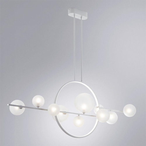 Подвесная светодиодная люстра Arte Lamp Saturn A7790SP-75WH Подвесная светодиодная люстра Arte Lamp Saturn A7790SP-75WH