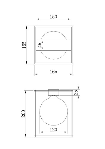 Потолочный светильник Freya Trinity FR5113CL-01G Потолочный светильник Freya Trinity FR5113CL-01G