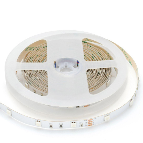 Светодиодная лента Apeyron 7,2W/m 30LED/m 5050SMD разноцветная 3M 217BL Светодиодная лента Apeyron 7,2W/m 30LED/m 5050SMD разноцветная 3M 217BL