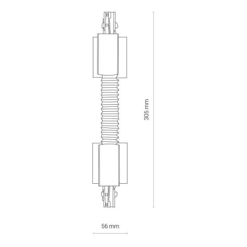 Коннектор гибкий Nowodvorski Ctls Power 8677 Коннектор гибкий Nowodvorski Ctls Power 8677