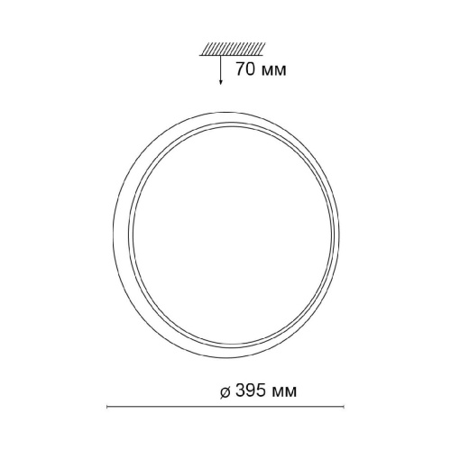 Настенно-потолочный светодиодный светильник Sonex Vasta led Yuki 3063/36L Настенно-потолочный светодиодный светильник Sonex Vasta led Yuki 3063/36L