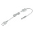 Сетевой шнур для ленты Elektrostandard 220V 3528, 2835 IP65 SSH-8 a049180
