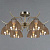 Светильник потолочный Illumico IL0733-6CSQ-25 AB AREZZO