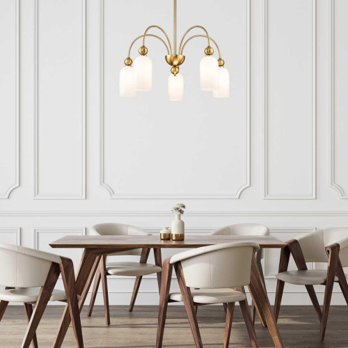 Потолочная люстра Escada ODE 686/5PL Copper Потолочная люстра Escada ODE 686/5PL Copper
