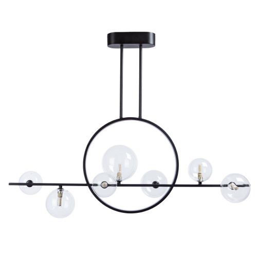 Подвесная светодиодная люстра Arte Lamp Saturn A7791SP-59BK Подвесная светодиодная люстра Arte Lamp Saturn A7791SP-59BK
