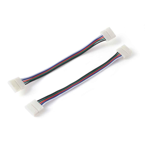 Коннектор для RGBW светодиодной ленты 5050 Apeyron 12/24V (2 шт.) 09-74 Коннектор для RGBW светодиодной ленты 5050 Apeyron 12/24V (2 шт.) 09-74