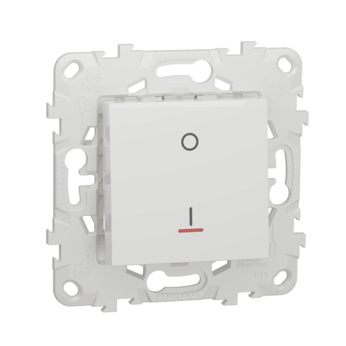 Выключатель одноклавишный Schneider Electric Unica New NU526218S Выключатель одноклавишный Schneider Electric Unica New NU526218S