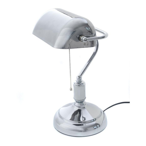 Настольная лампа Lumina Deco Banker LDT 305 CHR Настольная лампа Lumina Deco Banker LDT 305 CHR
