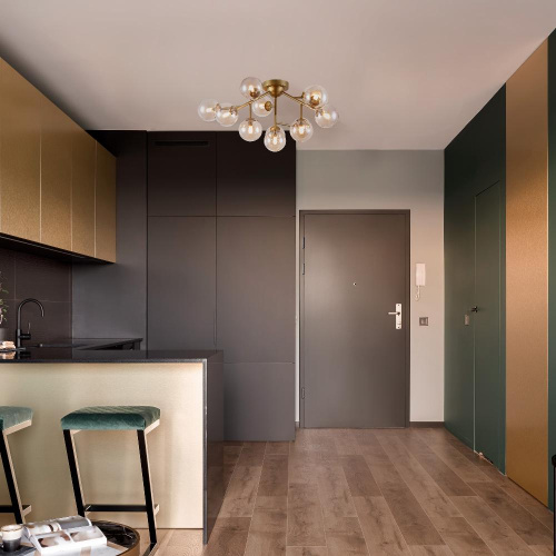 Потолочная люстра Maytoni Dallas MOD545PL-12G Потолочная люстра Maytoni Dallas MOD545PL-12G