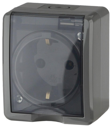 Розетка ЭРА Эксперт 2P E IP54 16A 250V 11-2401-03 Б0020713 Розетка ЭРА Эксперт 2P E IP54 16A 250V 11-2401-03 Б0020713