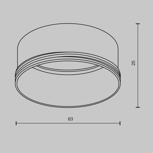 Комплектующие для светильника Technical RingL-20-W Комплектующие для светильника Technical RingL-20-W