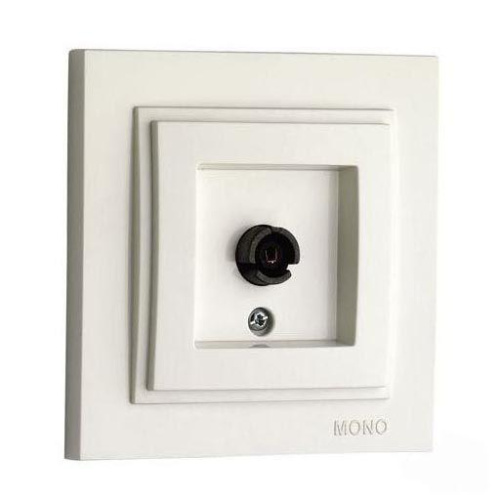 Розетка TV концевая Mono Electric Despina экран слоновая кость 102-010005-138 Розетка TV концевая Mono Electric Despina экран слоновая кость 102-010005-138