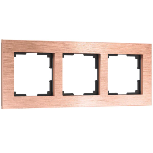Рамка Werkel Aluminium на 3 поста бронза W0031712 4690389182891 Рамка Werkel Aluminium на 3 поста бронза W0031712 4690389182891