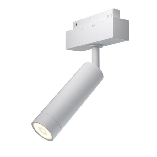Трековый светодиодный светильник для магнитного шинопровода Maytoni Technical Focus Led TR019-2-7W4K-W Трековый светодиодный светильник для магнитного шинопровода Maytoni Technical Focus Led TR019-2-7W4K-W