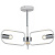 Потолочная люстра Illumico IL8253-3COU-79 WH CR