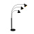 Торшер Zumaline Antenne TS-140123F-BKGO