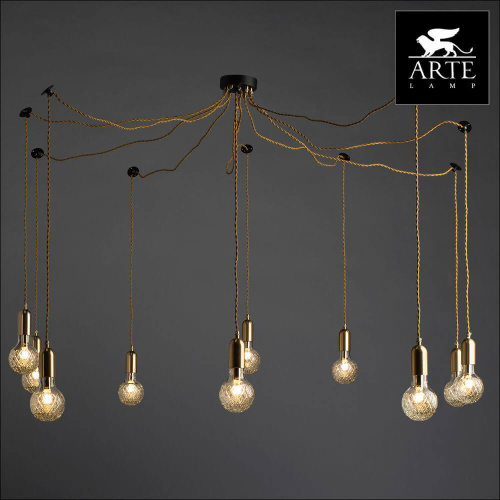 Подвесная люстра Arte Lamp 70 A8040SP-10SG Подвесная люстра Arte Lamp 70 A8040SP-10SG