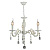 Подвесная люстра Seven Fires Emre WD3536/3H-WG-CL