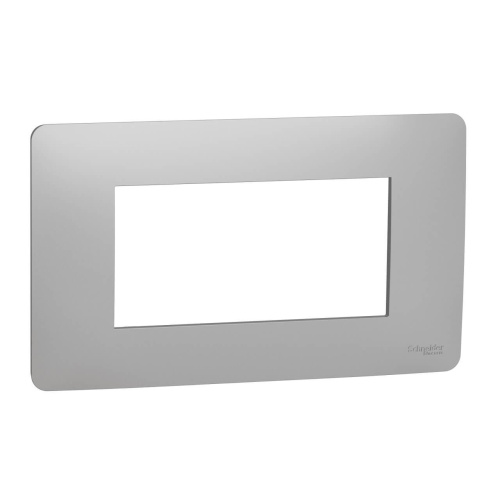 Рамка четырехмодульная Schneider Electric Unica New Modular NU210430 Рамка четырехмодульная Schneider Electric Unica New Modular NU210430