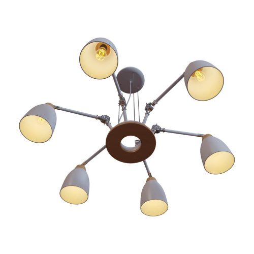 Подвесная люстра Loft IT Watchman Loft4402/6Wh Подвесная люстра Loft IT Watchman Loft4402/6Wh