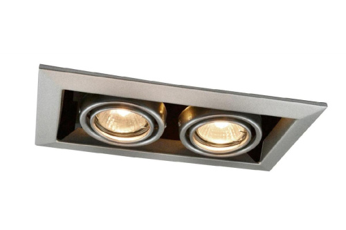 Встраиваемый светильник Arte Lamp Technika A5941PL-2SI Встраиваемый светильник Arte Lamp Technika A5941PL-2SI