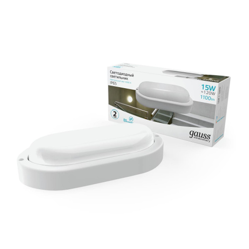 Настенно-потолочный светодиодный светильник Gauss Elementary 161411215 Настенно-потолочный светодиодный светильник Gauss Elementary 161411215