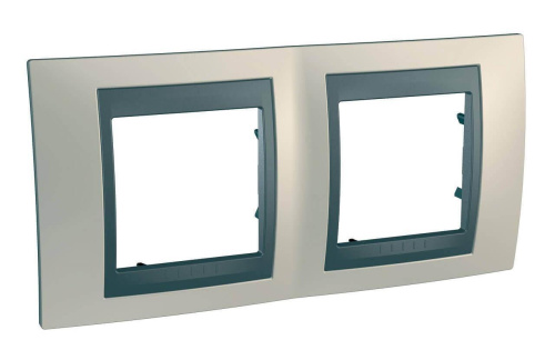 Рамка 2-постовая Schneider Electric Unica Top MGU66.004.295 Рамка 2-постовая Schneider Electric Unica Top MGU66.004.295