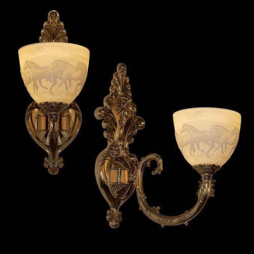 Бра Bohemia Ivele 7109B15/1/210 G P1 U Horse Бра Bohemia Ivele 7109B15/1/210 G P1 U Horse