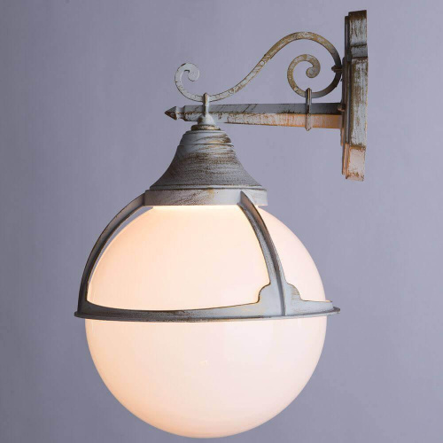 Уличный настенный светильник Arte Lamp Monaco A1492AL-1WG Уличный настенный светильник Arte Lamp Monaco A1492AL-1WG