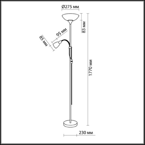 Торшер Odeon Light Trend 2711/F Торшер Odeon Light Trend 2711/F