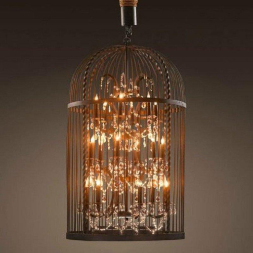 Подвесная люстра Loft IT Vintage Birdcage Loft1891/12 Подвесная люстра Loft IT Vintage Birdcage Loft1891/12