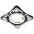 Встраиваемый светильник Ambrella light Desing D2065 BK/CH